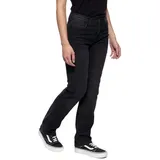 King Kerosin Queen Kerosin Motogear Black Damen Motorrad Jeans, schwarz, Größe 30