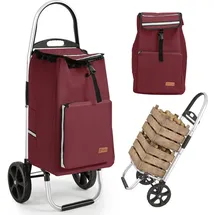 Sekey Einkaufswagen 50L Rot