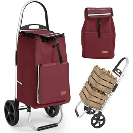 Sekey Einkaufswagen 50L Rot