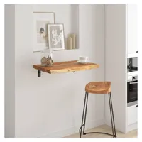 VidaXL Wandregal 50 x 40 x 3,8 cm Braun