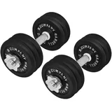 Bad Company Guss Kurzhantel-Set 35 kg Hantelset