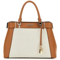 GUESS Damen Handtasche Anadela natural/black