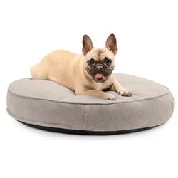 Freudentier kuscheliges Hundebett mit Memory Foam ⌀70cm