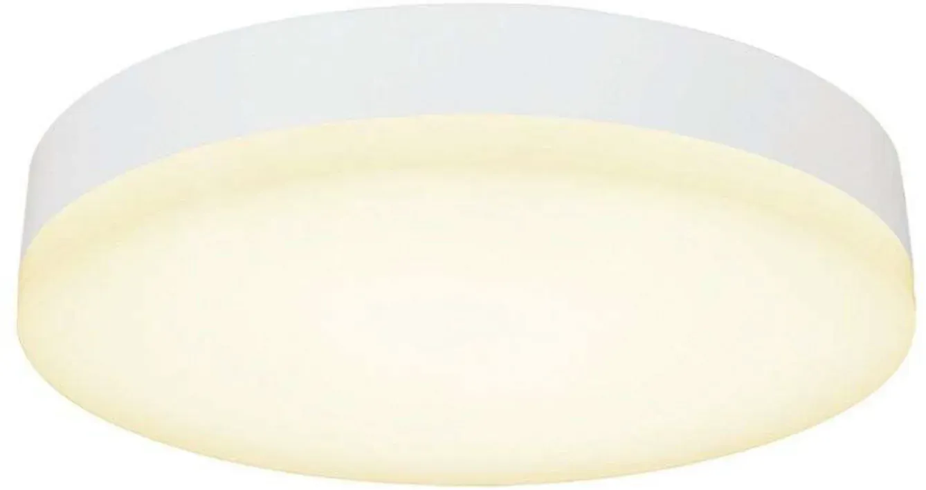 Deckenleuchte Halo Design, Weiß, für Wohnzimmer, Kunststoff - 6.2