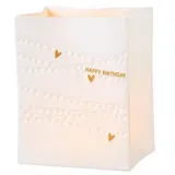 räder Porzellanlichttüte "Happy Birthday"