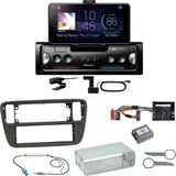 Pioneer SPH-20DAB Digitalradio USB MP3 Einbauset für Up Seat Mii Skoda Citigo