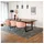 Home Deluxe Essgruppe Eckig AVENCIA inkl. U-Fuß - 240 x 120 cm Dark Oak, (7-tlg), MDF Esstisch mit U-Fuß & Esszimmerstühle für Esszimmer & Wohnzimmer rosa