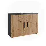 Vicco Waschtischunterschrank Irma, 80 x 59 cm mit 2 Türen,