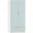 [en.casa] Kinderkleiderschrank Sandnes 123 x 60 x 40 cm Holz mintgrün