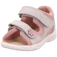 Superfit Polly Sandale, Hellgrau/Rosa 2500, 24 EU