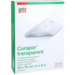 Curapor Wundverband steril 10x15cm transparent