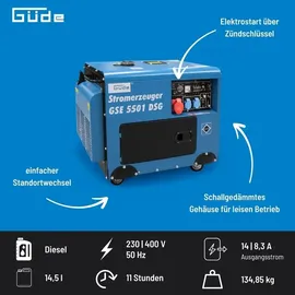 Güde GSE 5501 DSG Dieselgenerator