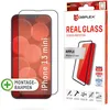 Real Glass Full Cover Panzerglas (10H) für Apple iPhone 13 mini, Eco-Montagerahmen, volle Displayabdeckung, Tempered Glas, kratzer-resistente Schutzfolie,
