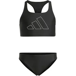adidas Performance Performance Big Bars Bikini Kinder JJ0433 - black/white 140