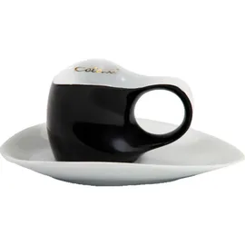 Luigi Colani Espressotasse 0,04 l Schwarz 4 St.