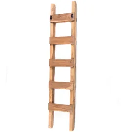 DESIGN DELIGHTS LEITERREGAL Natur, Holz, 38x170x10 cm, Wohnzimmer,, |