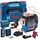 Bosch Gll 3-80 C Linienlaser mit 1x 2,0 Ah Akku + Laser-Empfänger Lr 7 in L-Boxx