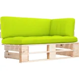 vidaXL Outdoor-Ecksofa Paletten Kiefernholz Imprägniert