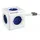 Allocacoc PowerCube Extended Type E 5 Steckplätze 1,5 m Blau 1,5m Kabel (FR) für Fotografen