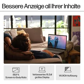 HP Pavilion 16-af0555ng Intel Core Ultra 5 125U 16 GB RAM 1 TB SSD Natural Silver