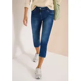 Cecil 3/4 Slim Leg Jeans im Casual fit mid Blue used wash), 36 - 36W / 22L