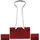 Alco Foldbackklammer Metall vernickelt 19mm rot 12 Stück