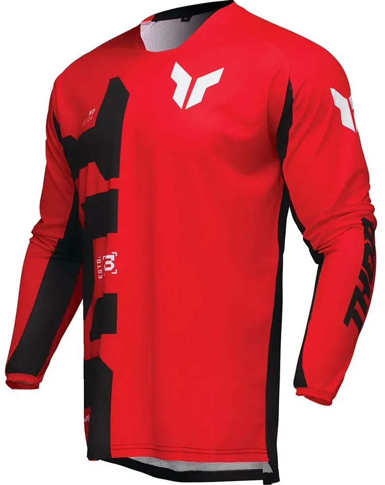 Thor Launchmode Forge Langarm-trikot - Red - L