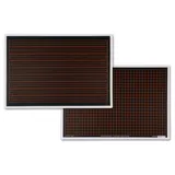 RHEITA Tafel RHEITAFLEX Lin.1/7mm kar. System 9 Plastik - 26 x 18 cm.