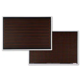 RHEITA Tafel RHEITAFLEX Lin.1/7mm kar. System 9 Plastik - 26 x 18 cm.