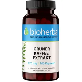 Bioherba Grüner Kaffee Kapseln Kaffee 370 mg 100 Kapseln