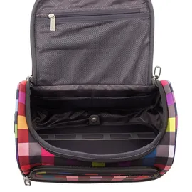 Franky Beautycase T27-F Weichgepäck Reisegpäck multicolor/black | Bunt