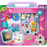 Crayola - Erfinde dein eigenes Märchen, Tafel mit zwei Oberflächen: Weiße magnetische Seite und schwarze Kreideseite, kreative Beschäftigung und Geschenk für Kinder ab 3 Jahren