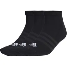 adidas Cushioned Low-Cut Socken 3er Pack Black / White 40-42