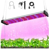 Merry 2024 Pflanzenlampe Pflanzenleuchte LED Grow Lampe,Vollspektrum Pflanzenlicht, Big 50cm 192LEDs