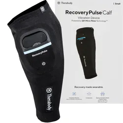 Therabody RecoveryPulse - Calf Sleeve Muskelstimulator in schwarz, Größe XL - schwarz