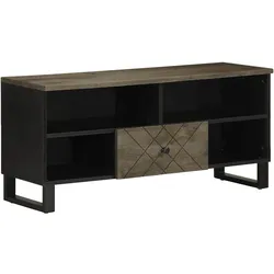 TV-Schrank 100x33x46 cm Massivholz Mango