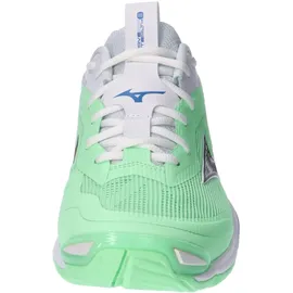 Mizuno Wave Stealth 6 Herren Neo Mint/Black/Frontier Blue 46