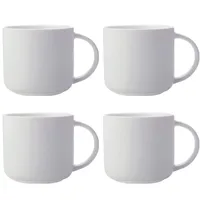 Maxwell & Williams Becher 4-tlg. Weiß