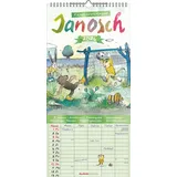 alpha edition / teneues calendars & stationery gmbh & co. kg Janosch 2026 Familienplaner - Familien-Timer - Termin-Planer - Kinder-Kalender - Familien-Kalender - 22x45