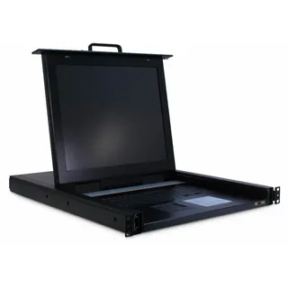 Inter-Tech KVM-1708 17" 1280x1024 8 Geraete USB PS/2,