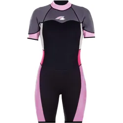 F2 Neo Performance Line Line Gipsy Women, Neoprenanzug kurz, schwarz/grau/rosa (S)
