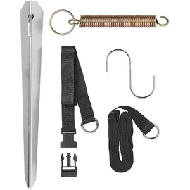 PRO PLUS ProPlus Abspannset Vorzelt 3x 5,10 m (4.00+1,10m)