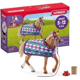 Schleich Horse Club Englisches Vollblut mit Decke 42360
