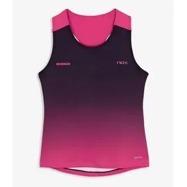 Nox-Xtreme Nox Pro ärmelloses T-shirt - Blackberry Rose Degraded - XS