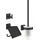 Grohe Start Cube WC-Set 3 in 1 Mattschwarz 411232430