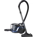 Hanseatic Bodenstaubsauger HVBL8506BLMC Auf Knopfdruck leerbar, Freistehfunktion, beutellos, 850 W, beutellos, mit HEPA 12 Hygienefilter, mit 2,5 Liter Staubbehälter blau