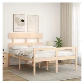 vidaXL Seniorenbett 140 x 190 cm Beige