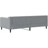 vidaXL Tagesbett 90 x 200 cm hellgrau