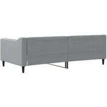 vidaXL Tagesbett 90 x 200 cm hellgrau