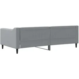 vidaXL Tagesbett 90 x 200 cm hellgrau
